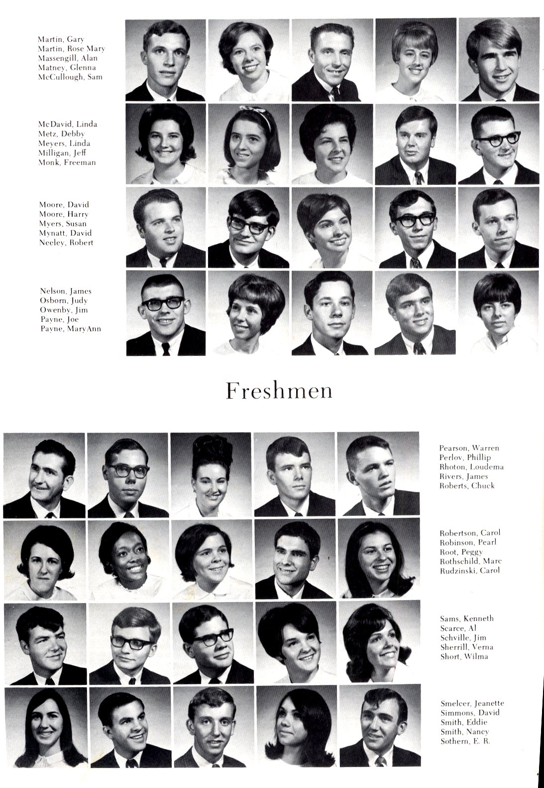 The Freshman class of 1968