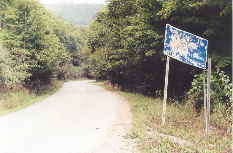 Description: Kentucky Tennessee State Line